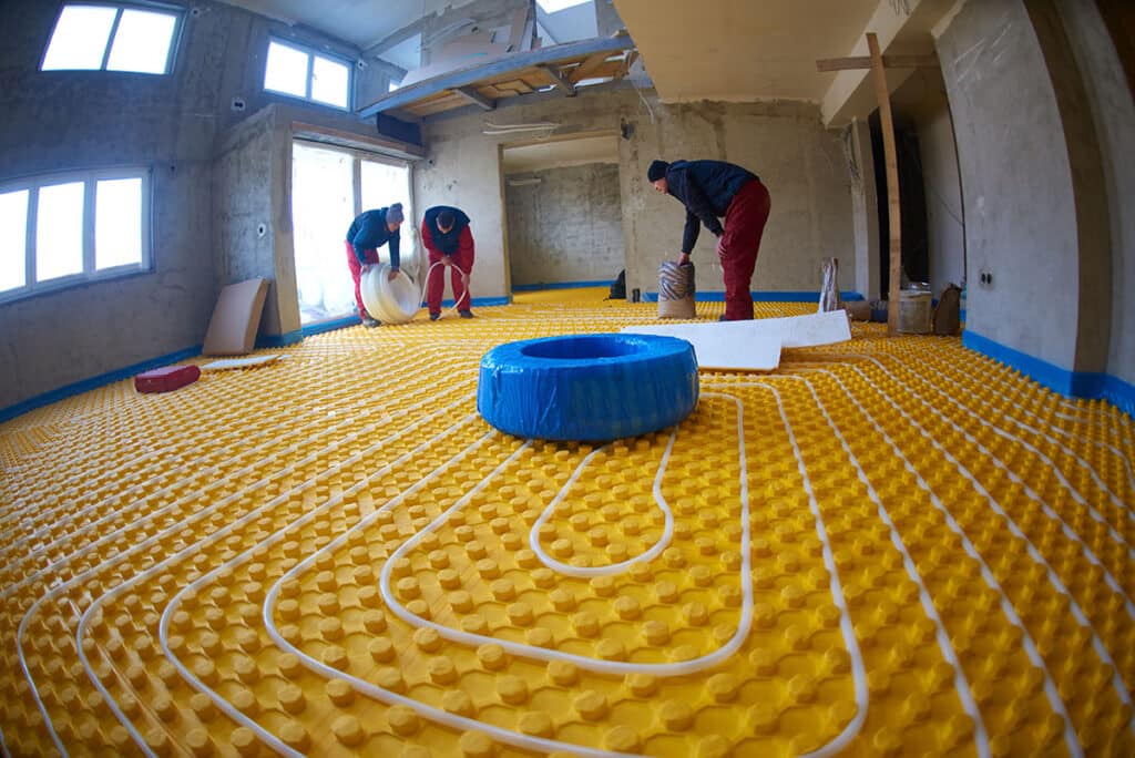 Installation sol